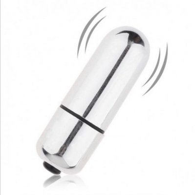 MINIWIBRATOR X-BASIC BULLET MINI 10 SPEEDS SREBRNY
