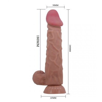 DILDO SLIDING SKIN 9,4”