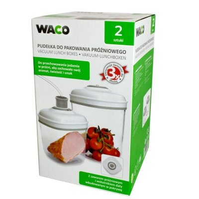 Zestaw do próżniowego pakowania żywności  2 sztuki WACO