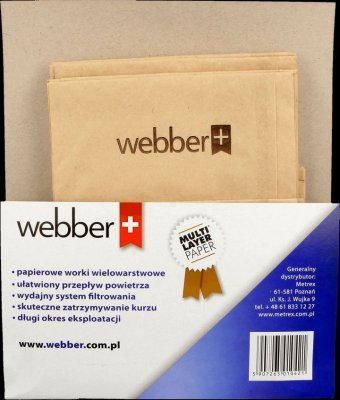 Worki Webber KÄrcher ka30 /3 szt/ (85 multi layer paper)