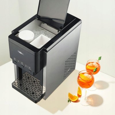 Kostkarka do lodu 3w1 Dystrybutor wody Kruszarka WEBBER 200W 20kg/24h 6 L
