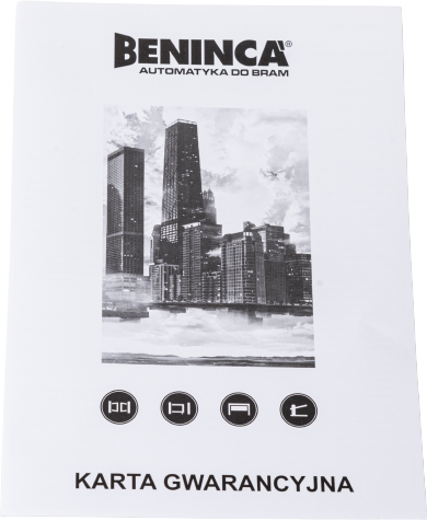 Zestaw Beninca KBOB30M.PM 230V do bram dwuskrzydłowych