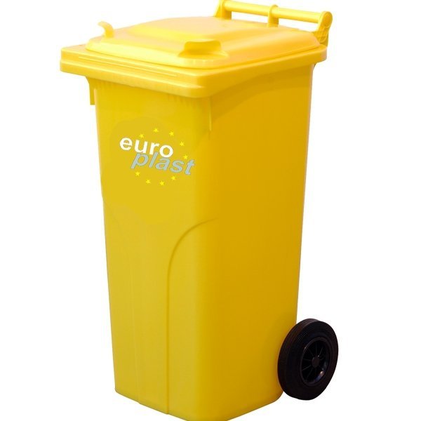 Pojemnik na odpady MGB 120l EUROPLAST Czarny