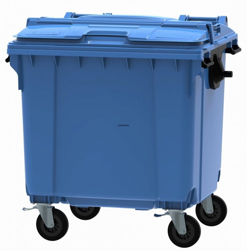 Pojemnik na odpady ESE 1100l Split-LID Żółty