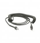 Zebra kabel USB 9ft kręcony, CBA-U12-C09ZAR