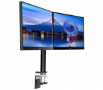 uchwyt biurkowy iiyama, podwójny DS1002C-B1