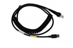 Honeywell kabel USB kręcony 5m, czarny, CBL-503-500-C0
