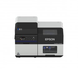 Epson ColorWorks C8000, ploter tnący, disp., USB, Ethernet, zestaw (USB), czarny, szary 
