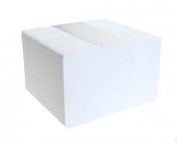 Evolis paper cards, 5 boxes of 100 cards   ( C2511 ) 
