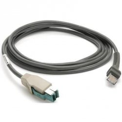 Zebra kabel USB Power Plus Connector prosty 2.8m, CBA-U27-S09EAR