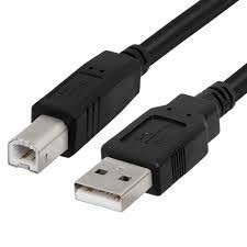 Kabel USB (A / B), 2 m, czarny
