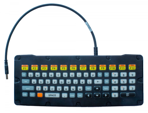 Zebra Klawiatura USB QWERTY z kablem USB A do urządzeń mobilnych ( KYBD-QW-ET-S-1 )