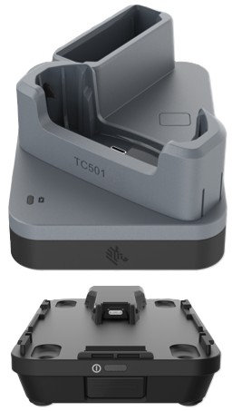 Zebra Stacja ładująco-komunikacyjna Ethernet dla terminala i baterii, do TC501 bez osłony ( CRD-TC5A-2SE1B )