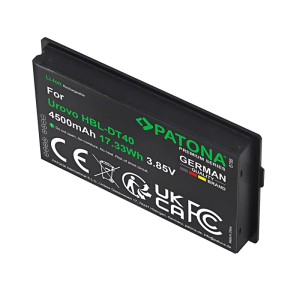 HBL-DT40 Zamiennik baterii do Urovo DT40