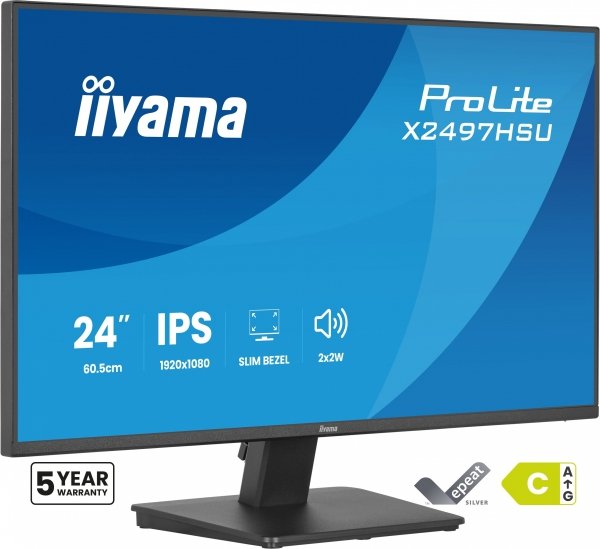 Monitor wolnostojący iiyama ProLite X2497HSU-B1