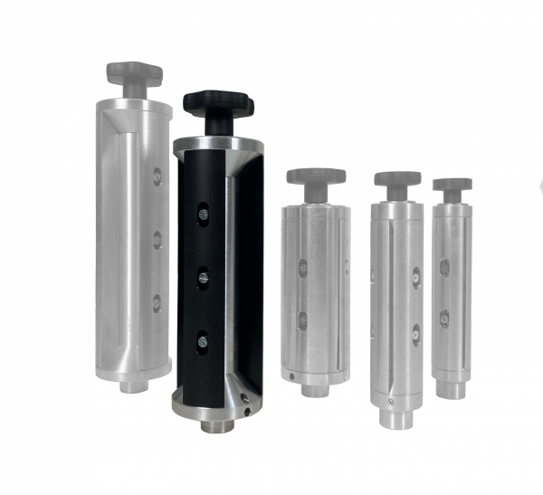 Labelmate C-76220, Szybkozaciskowy uchwyt na gilzy, Ø76 mm, szer. 220 mm ( LMX484 )