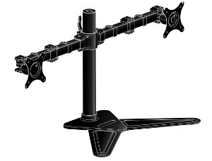 Uchwyt na dwa monitory IIYAMA DS1002D-B1