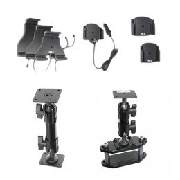 Brodit pedestal mount for forklift, L: 172 mm, W: 72 mm   ( 215979 ) 