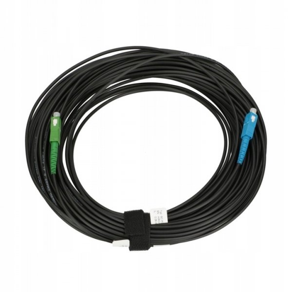 Patchcord SC/APC-SC/UPC simplex SM 50m zewnętrzny DROP