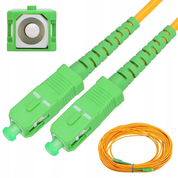 Patch cord SC/APC-SC/APC simplex SM 2m