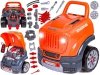 Zestaw Mechanika, Samochód Auto Silnik Do Rozkręcania, Warsztat 61 Elementów, Pomarańczowy JEEP