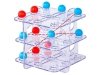 Gra logiczna TIC TAC TOE Układanka Łamigłówka, Kółko Krzyżyk 3D, 3 w Rzędzie