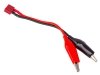 Adapter Gniazdo Deans - Krokodylki miękkie - kabel 10cm - MSP