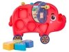 Edukacyjny, Interaktywny Zabawny Słonik, Funny Cartoon Elephant, Wesoły Słoń