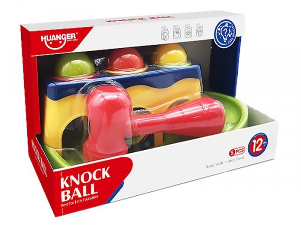 Zręcznościowa gra dla najmłodszych &quot;Knock Ball&quot; Zbijak, Wbij Piłeczkę