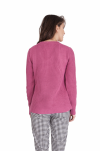 Sweter damski MKM Victoria SWE 123 Różowy