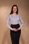 Bluzka damska Lookat Glammi 3015 szara