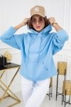 Bluza damska Vittoria Ventini Noemi WJ8890 Baby Blue