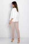 Piżama damska Momenti Per Me Eliza Ecru-Powder Pink