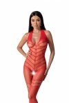 Bodystocking BS100 czerwony Passion