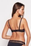 Biustonosz push-up Henderson Ladies Kassidy 23444 czarny