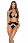 Biustonosz push-up Novika Chloe 01 czarny