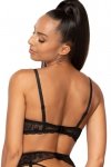 Biustonosz push-up Lindsay 0203/11 czarny Mat
