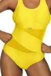 Strój kąpielowy Self skj Fashion sport S36W 21 żółty