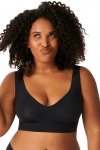 Biustonosz usztywniany Bralette Zero Feel EX czarny Sloggi