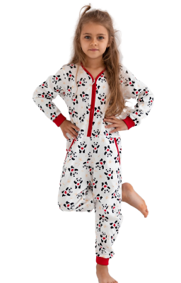 Piżama dziewczęca Kombinezon Sensis Panda Kids 98-104