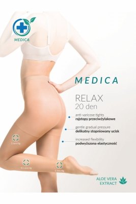 Rajstopy damskie Gabriella relax medica 20 den