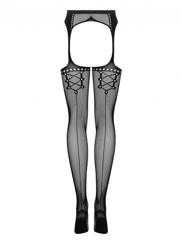 Rajstopy S314 garter stockings Obsessive