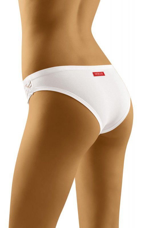 Figi damskie Wol-Bar Cushy Soft Białe