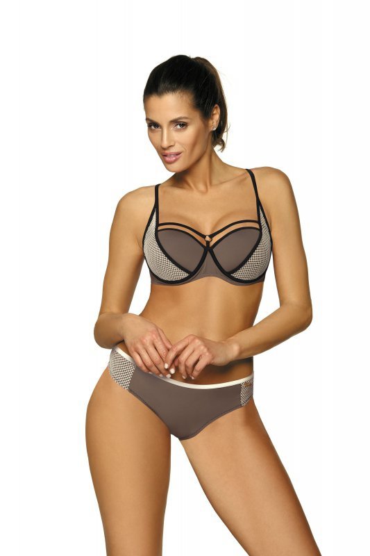 Strój kąpielowy Marko Charlotte Dark Taupe M-495 (7)