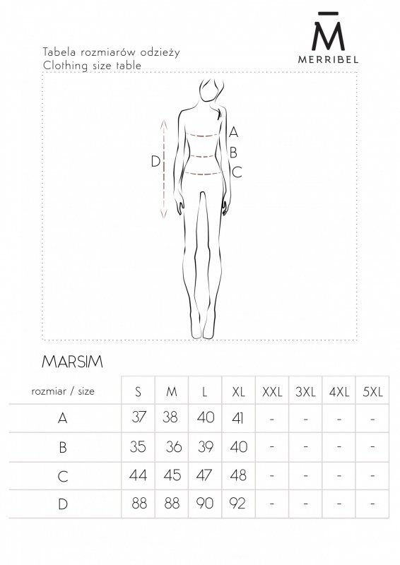 Sukienka damska Merribel Marsim White