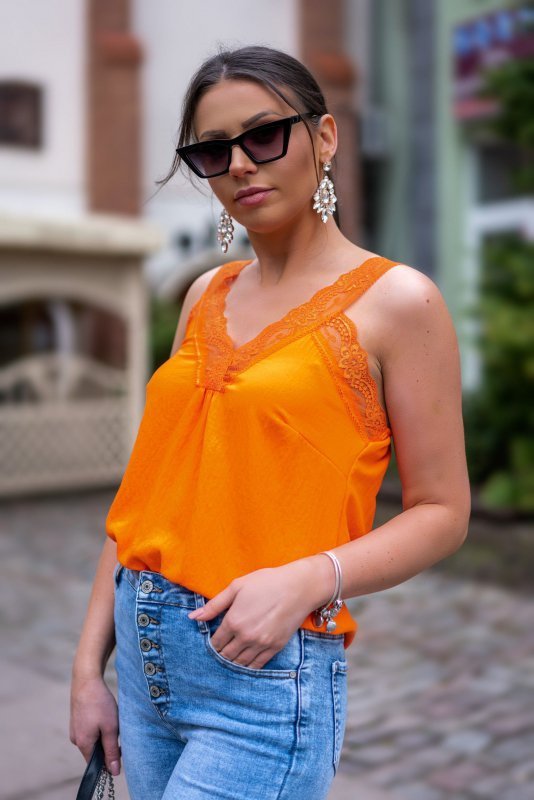 Bluzka damska Merribel Kefaloni Orange