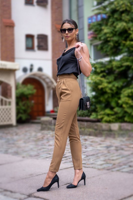 Bluzka damska Merribel Luxmee Czarna