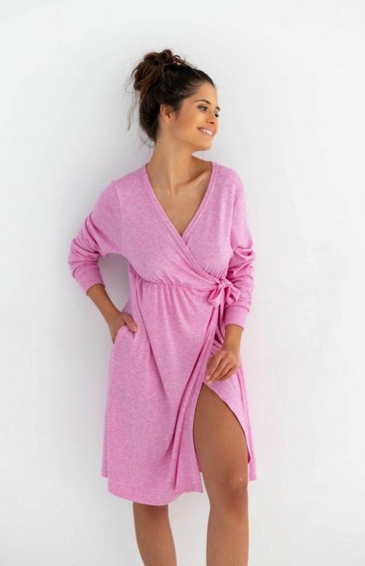 Szlafrok damski Sensis Pinkey Pink