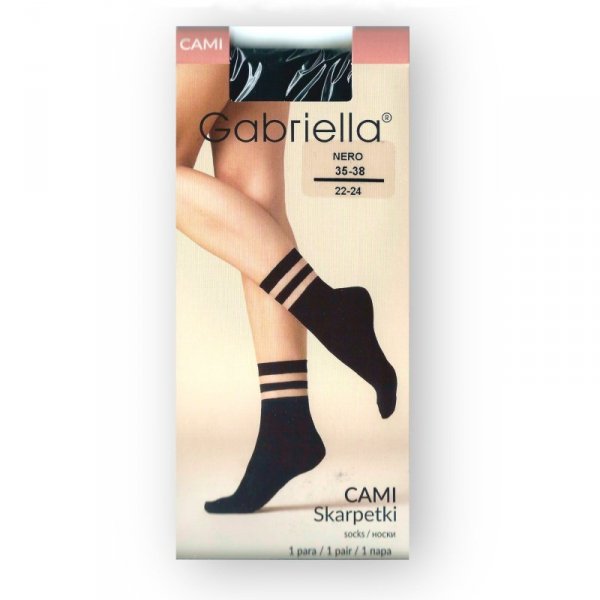 Skarpetki damskie Gabriella Cami 528 czarne