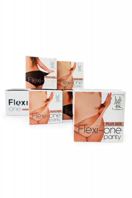 Figi damskie Julimex  Flexi-one plus size czarne